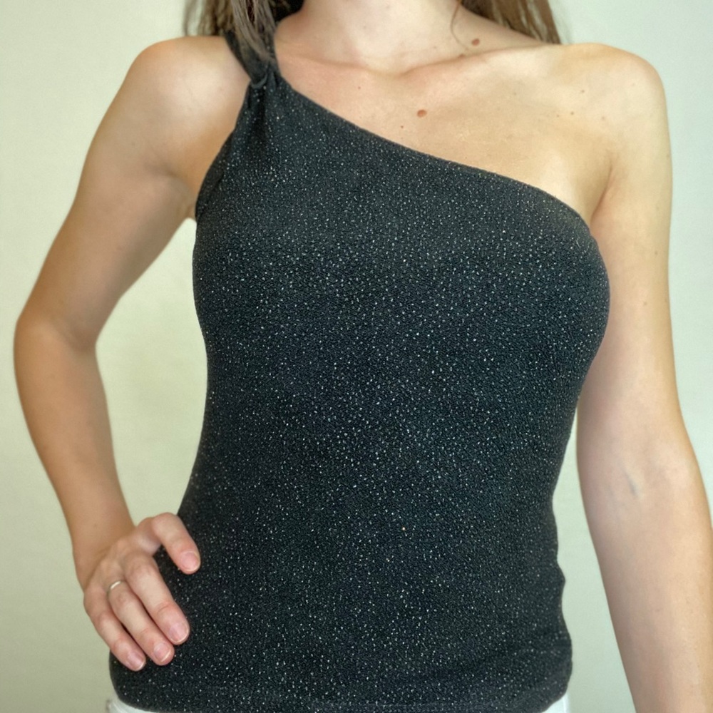 HP Vingage One Shoulder Asymmetrical Top